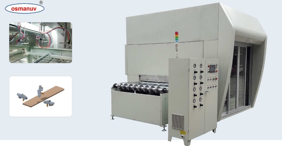 鋼板のために,カルシウムシリケートボード 4.6KW 電源 噴霧塗装機 耐久性塗装サイズ オーダーメイド
