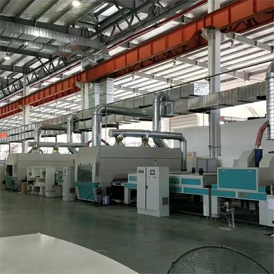 パルプ 型 食品 容器 防水 コーティング 高効率の自動噴霧生産ライン