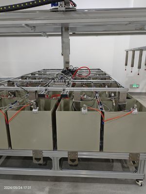24 ステーション スピンコーティング マシン バリアコーティング付き 繊維をパルス 模造用