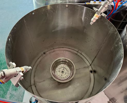 全自動塗装ライン 24 ステーション 紙パルス 鋳造製品のためのスピン塗装機械