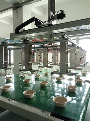 回転ベース真空吸着パルプ型スピンコーティング生産ライン