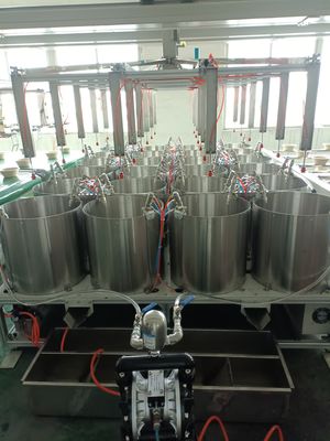 回転ベース真空吸着パルプ型スピンコーティング生産ライン