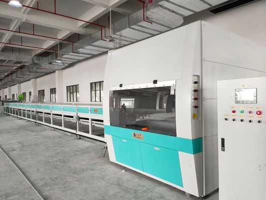 工業用パルスファイバー包装用スプレーコーティング機械 精密回転スプレーシステム リサイクル紙