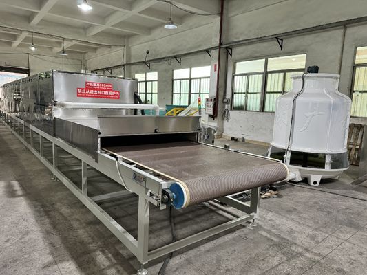 連続帯型体積計熱と可変電力出力を持つ産業用マイクロ波乾燥炉