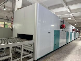コンパクト28m天然ガス産業用乾燥機ライン 大量生産向け