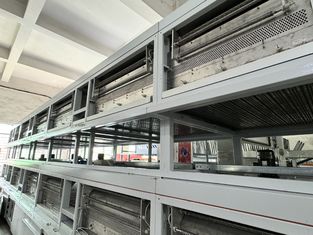 1320コンベア用二層式ガス熱風循環乾燥機 144kW
