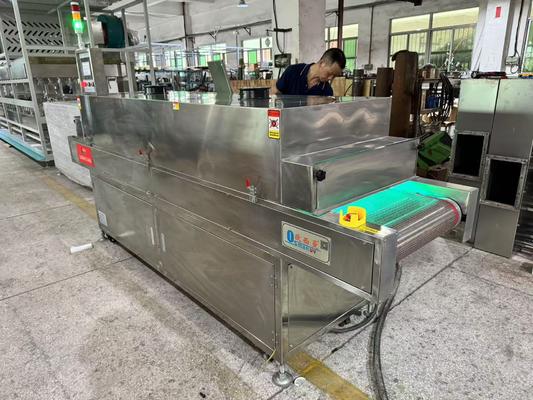 サツマイモスライス殺菌機効率的な微生物制御システム