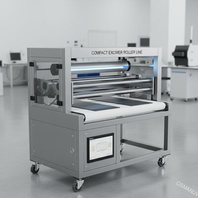 高級コンパクト エキシマーロールコーティング&硬化ライン