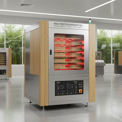 高精度 バンブー繊維模具 強化強度と安定性のための赤外線乾燥機
