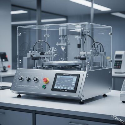 パルプ成形シングルステーションパイロットスピンコーティング精密R&Dマシン
