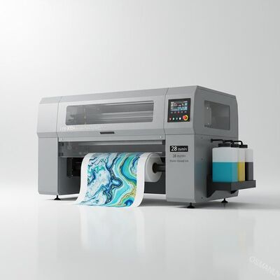 UIN-300A 300mmプリントヘッド搭載、水性インク、毎分28mの速度でカスタムデザインに対応するシングルパスデジタルプリンター
