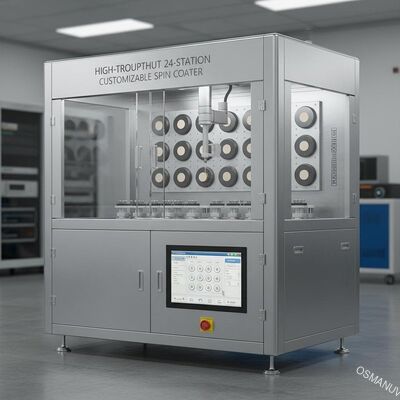 産業用ウェーハコーティング向け高スループット24ステーションカスタマイズ可能スピンコーター