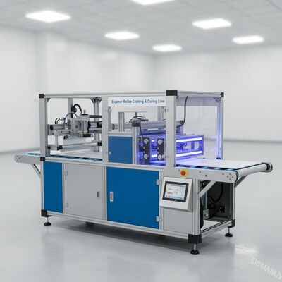 高級コンパクト エキシマーロールコーティング&硬化ライン