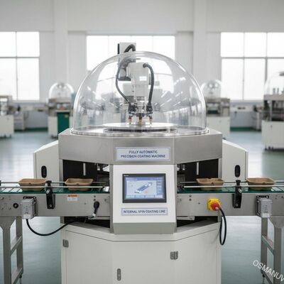 パルプモールド製品用内部スピンコーティングライン - 全自動精密コーティング機