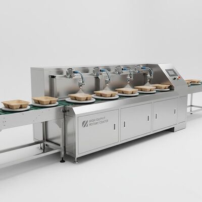 高出力回転スピンコーティングライン 鋳造パルス工業包装内面コーティング