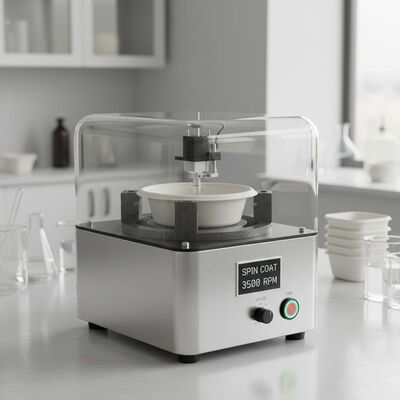 鋳造されたパルス食品容器のための単ステーションスピンコーター