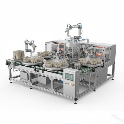 パルス型内壁のためのモジュラー型高流量回転スピンコーティング生産ライン