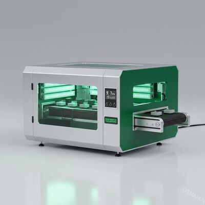 9.7KW省エネランプの紫外線治癒機械、15m/Min緑の紫外線導かれた機械