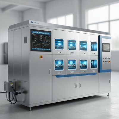高品質のパルプ鋳造のためのリアルタイム湿度フィードバックを持つ精密マルチゾーンマイクロ波ドライヤー