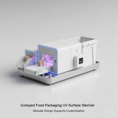 コンパクト食品包装UV表面殺菌器 | モジュール設計はカスタマイズをサポート
