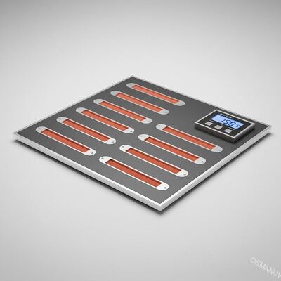 BKCの温度調節器の赤外線乾燥システムA3板材料