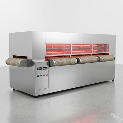 50kwステンレス鋼の赤外線乾燥機械3sheets/Min