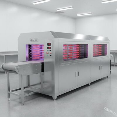 病院/食糧のための紫外線の赤外線乾燥器機械Irのトンネル