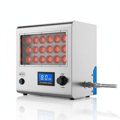 ISO9001 8KWの天燃ガスの赤外線乾燥機械