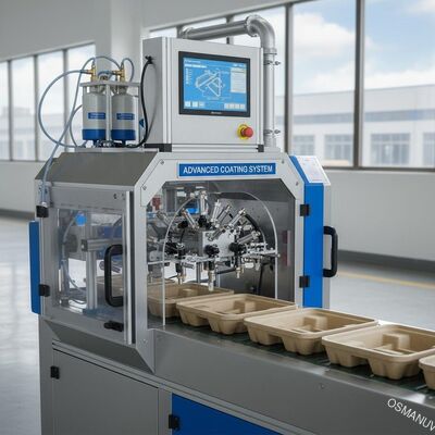 高品質の工業用パルス模造パックの内部処理のための先進技術スプレーコーティングシステム