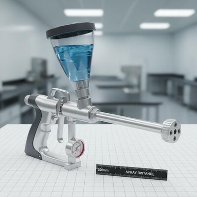 3barは200mmのスプレーの間隔と吹き付け塗装の手動機械を