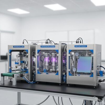 PV研究開発と試験生産のためのモジュール型ARフィルムコーティングシステム - 調整可能なコーティングプロセスプラットフォーム