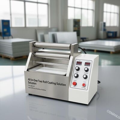 PVC & ACP向けオールインワン2ロールコーティングソリューション：カスタマイズ可能な設定で、費用対効果が高く、完璧な塗装仕上げを実現