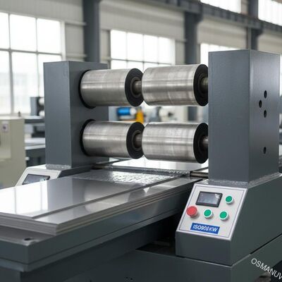 1.5mmの鋼板が付いているISO9001 5KWのローラーのコーティング装置