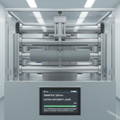 高性能ロールコーティング機器 直径200~400mm コートの一致性 ≤±2%