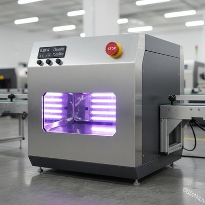 6.8KW 15m/Min停止スイッチ反射紫外線治癒機械/紫外線導かれた治癒システム