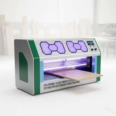 持続可能な木材仕上げのための環境に優しく、低エネルギーのUV & LED硬化システム