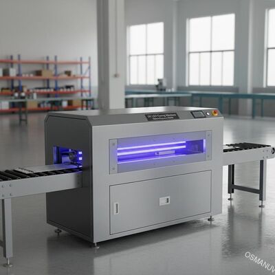 冷間圧延される印刷のための機械650mm露出の幅を治す1.5mm紫外線LEDをめっきしなさい