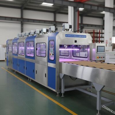 カルシウムSilicate Board紫外線Curing Equipment 3 - 10m/分
