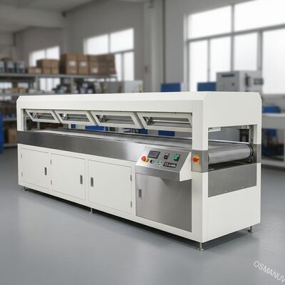 コンピュータ白の18KW 15m/Minのステンレス鋼の紫外線治癒機械