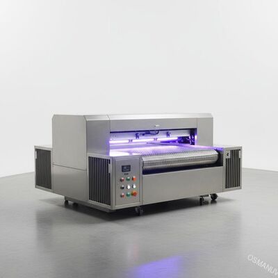 テフロン網ベルトが付いている機械を治す18KW 1.5mmの厚い紫外線床