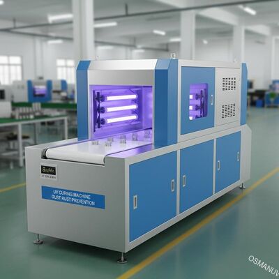 8m/Min AC 220V 4.8KW紫外線治癒機械塵の防せい
