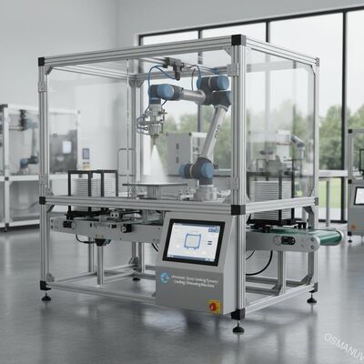 超音波吹き付け塗装システム/負荷機械の荷を下す