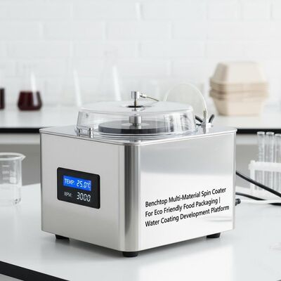 環境に優しい食品包装用卓上型多素材スピンコーター | 水性コーティング開発プラットフォーム