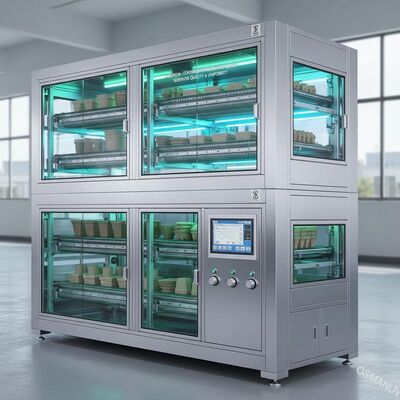 パルプモールド製品用精密制御型産業用マイクロ波乾燥機 - 高品質 & 均一性