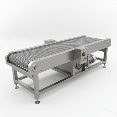 W1320mm 1m/Minのステンレス鋼のコンベヤー ベルト機械/網のベルト・コンベヤー