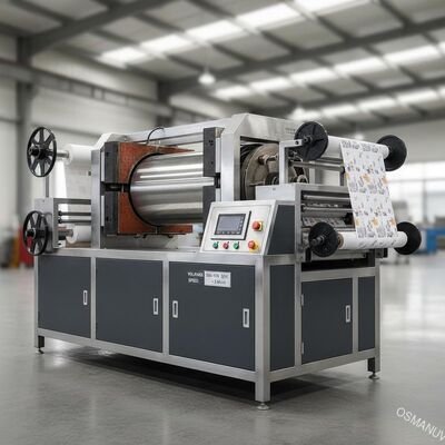 360-410V 50HZ の電圧と 1-3 M/min の速度で回転式熱伝送機を印刷する