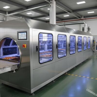 工業用 380V 10m/Min 食品マイクロ波乾燥機 ボックスボード土壌のための
