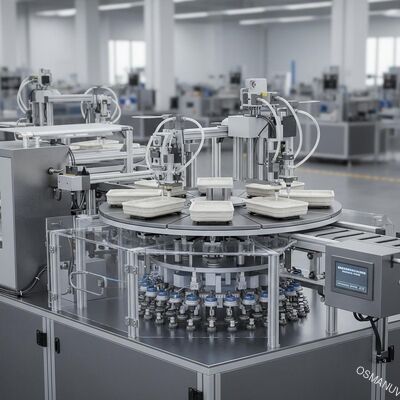 回転ベース真空吸着パルプ型スピンコーティング生産ライン