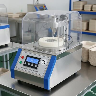 単一の作業ステーション スピンコーター 食品包装用紙パルス鋳造 CE認証