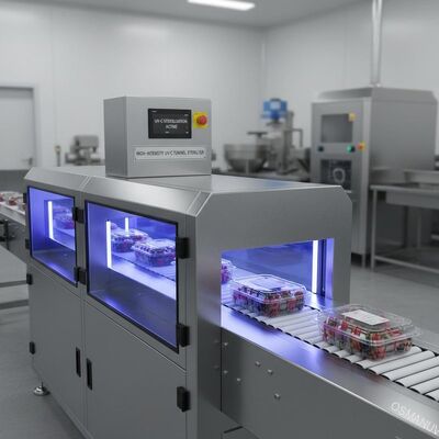 透明食品包装用 高強度UV-Cトンネルステリライザー